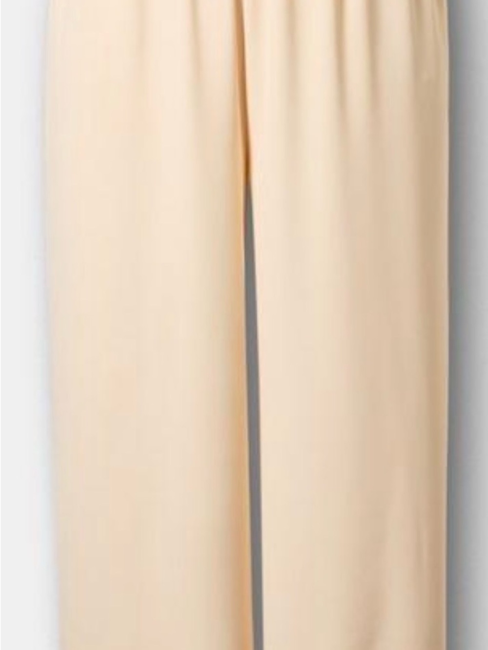 Torrid Cream High Rise Palazzo Pants Size 2T Tall - Picture 5 of 7